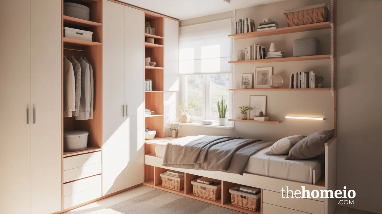 12 Small Bedroom Storage Ideas