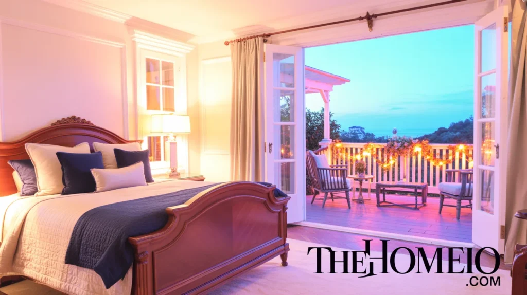 The lights are soft and environmentally friendly, creating a peaceful outdoor space. than can be peace in sleeping mode for couples.