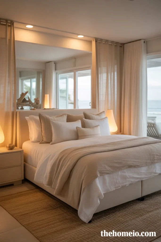 Luxury coastal bedroom decor ideas