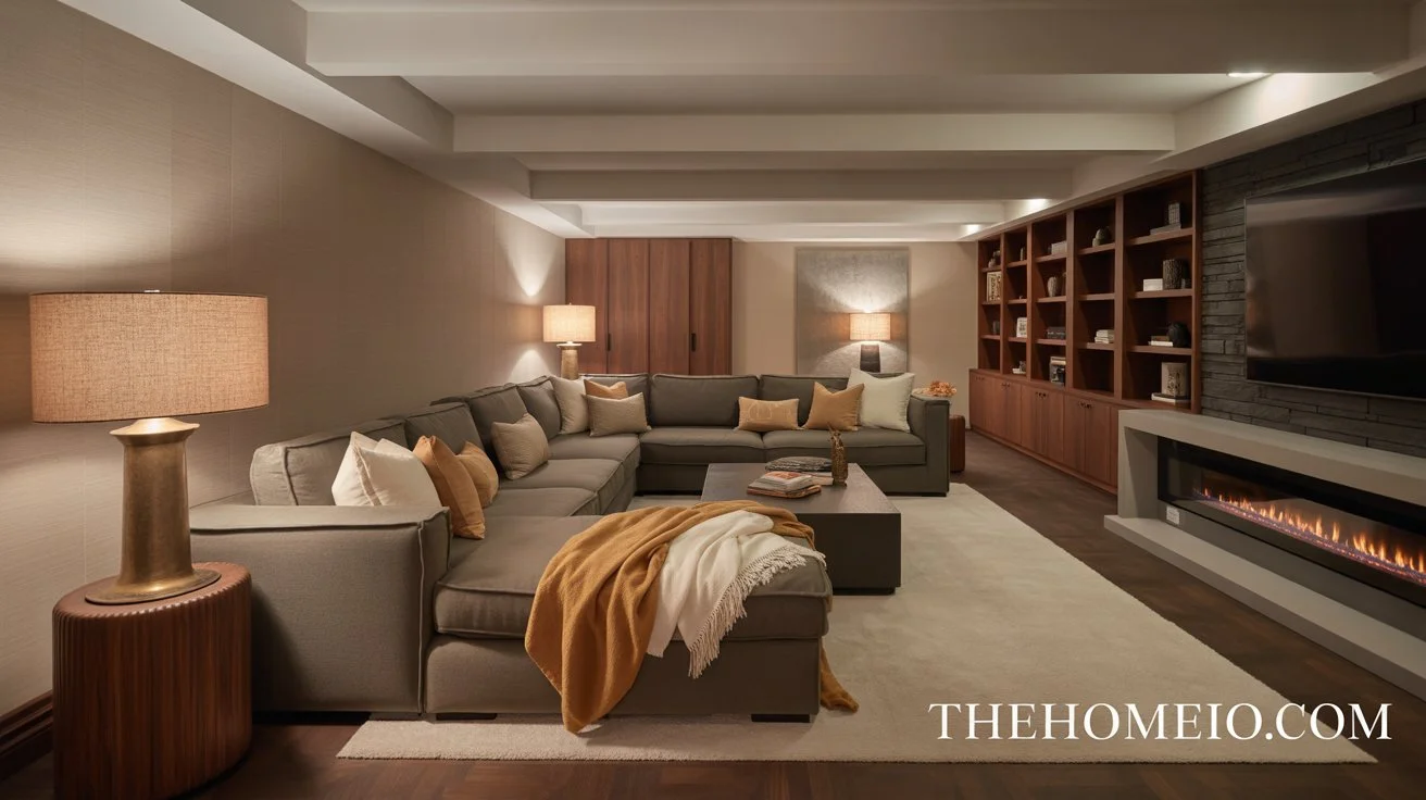 12 Amazing Basement Ideas That Make Your Lower Level Feel Warm & Luxurious