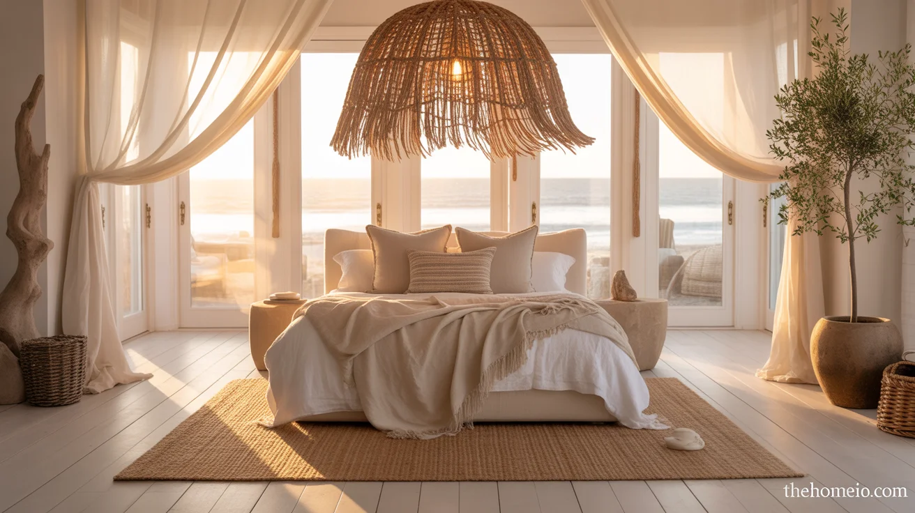 13 Dreamy Boho Coastal Bedroom Ideas Full of Warm Beachy Style