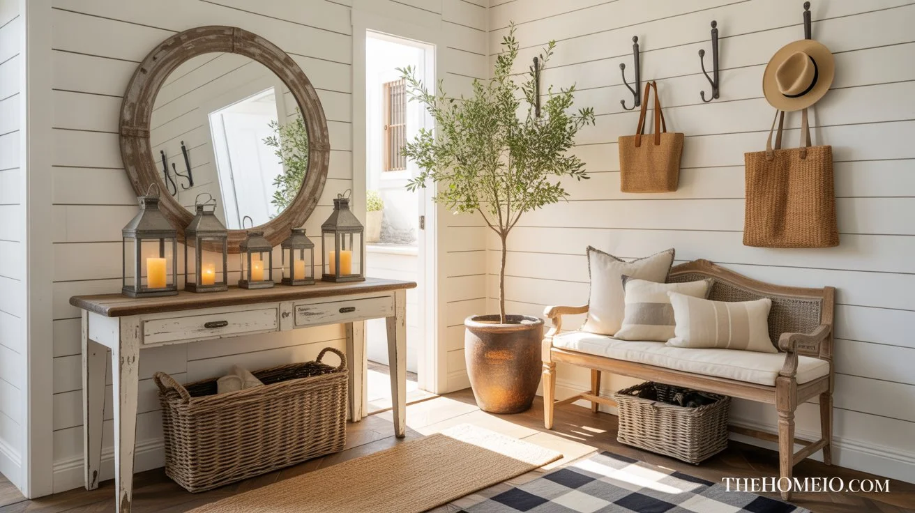 14 Farmhouse Entryway Ideas That Look Expensive Without Costing Much