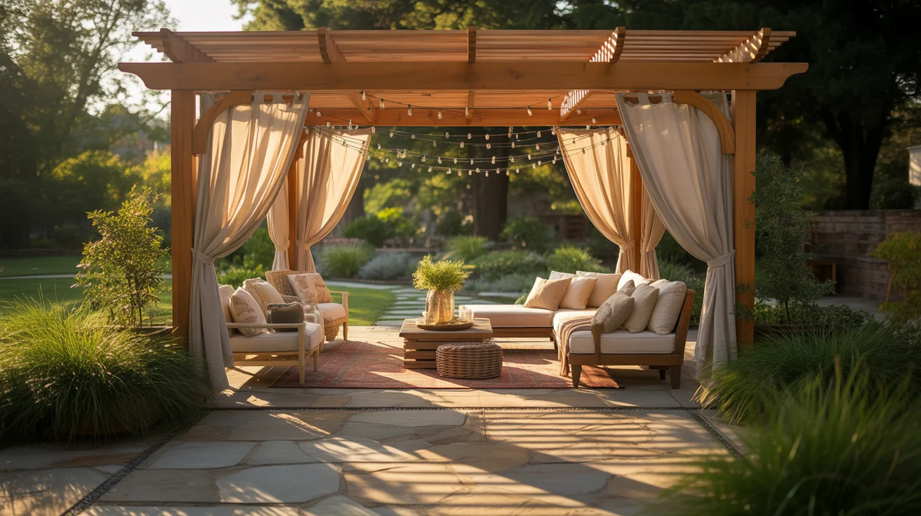 12 Stylish Patio Shade Ideas That Make Outdoor Spaces Feel Cooler & Cozier