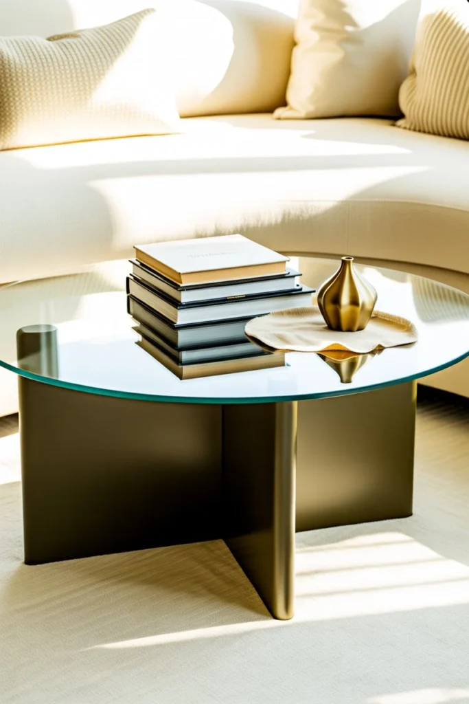 One Black Anchor Piece For Glam Living Room Ideas