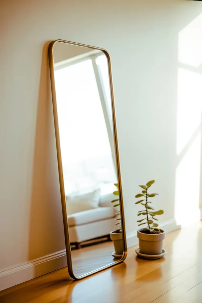 The Leaning Mirror Move
