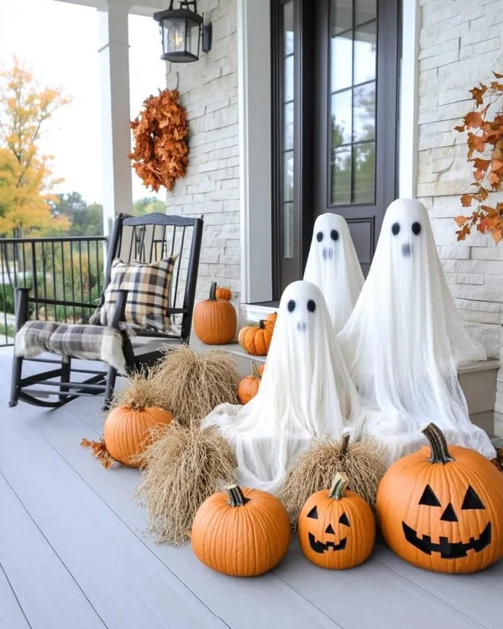 Line Your Steps With Glowing Ghosts and Candles